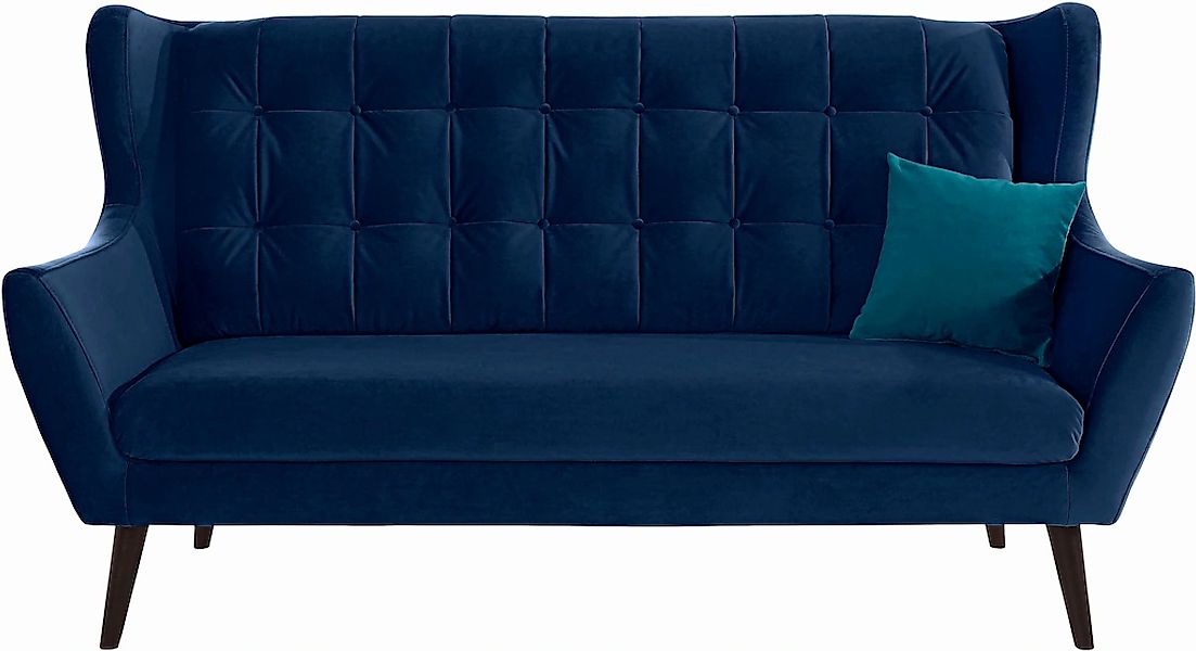 Home affaire 3-Sitzer "Hemmink" mit Knopfheftung günstig online kaufen