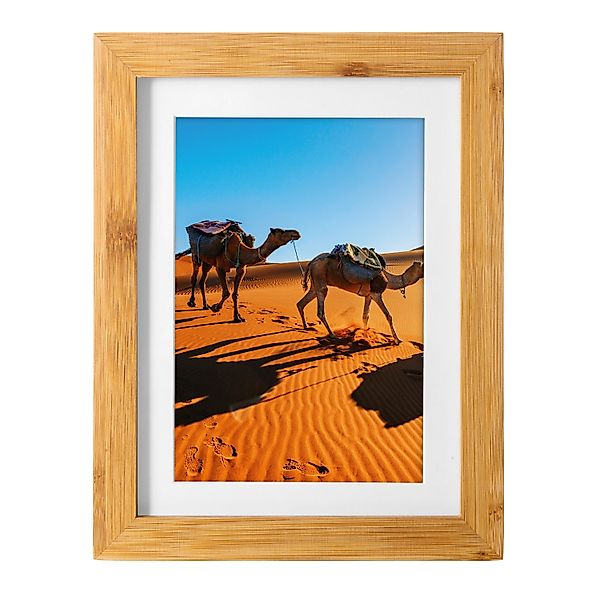 Goldbuch Bilderrahmen Holzrahmen 900143 Bamboo 13x18cm günstig online kaufen