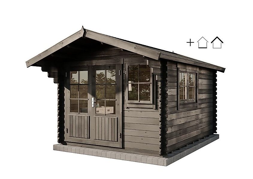 Alpholz Gartenhaus Holz Set - Gabriel-34 günstig online kaufen