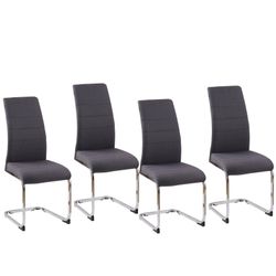 HTI-Living Freischwinger Schwingstuhl SallyC Grau (Set, günstig online kaufen