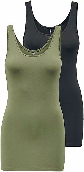 ONLY Tanktop "ONLLIVE – Slim-Fit Tanktops mit Stretch für optimalen Sitz", günstig online kaufen