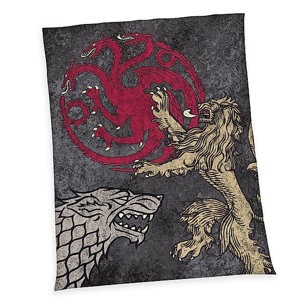 Babydecke Game of Thrones Wellsoft-Flauschdecke Gr. günstig online kaufen