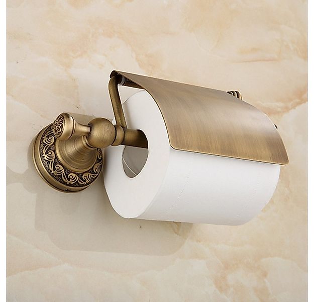 Kinaree Toilettenpapierhalter Toilettenpapierhalter Messing Antik, Messing, günstig online kaufen