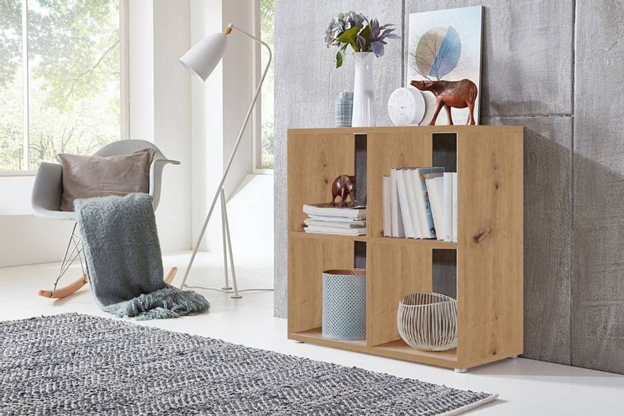 moebel-dich-auf Standregal QUADRO, in verschiedenen Farben, günstig online kaufen