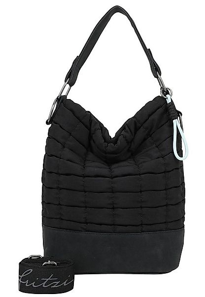 Fritzi aus Preußen Henkeltasche Olga Limited Black Bubble, aus mattem 3D-Bu günstig online kaufen