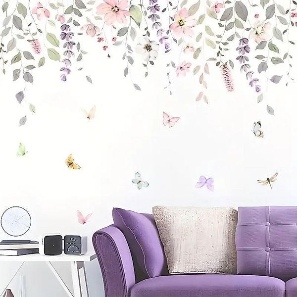 Montegoni Wandsticker 2er Set BRUP Blumen- günstig online kaufen