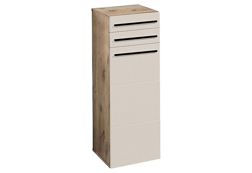 Bega Consult Unterschrank SPLIT, Viking Eiche Dekor, Sandfarben, 1 Tür, 2 S günstig online kaufen