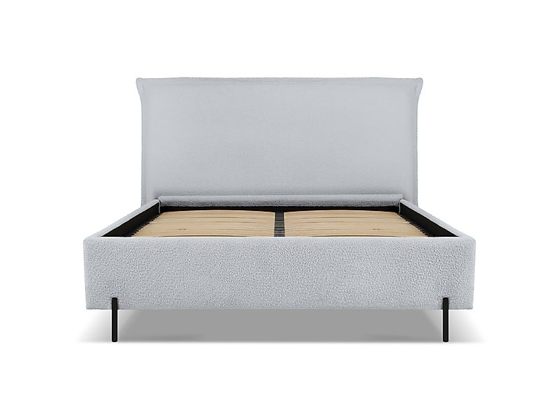 Milo Casa | Bettgestell Armie Bouclé mit Stauraum günstig online kaufen