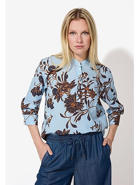 MORE&MORE Klassische Bluse Printbluse günstig online kaufen