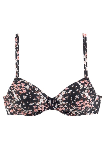 LASCANA Bügel-Bikini-Top Blair, mit floralem Design günstig online kaufen