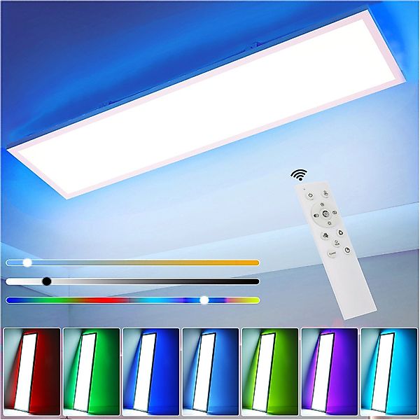 oyajia LED Deckenleuchte LED Dimmbare Deckenleuchte, günstig online kaufen