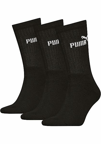 PUMA Freizeitsocken 3 Paar tlg. Atmungsaktiv, feuchtigkeitsregulierend, Str günstig online kaufen