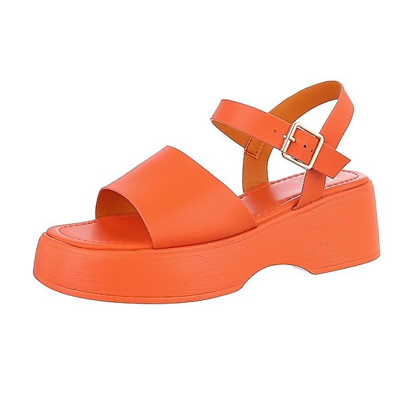 Ital-Design Damen Freizeit Plateausandaletten (86526913) Keilabsatz/Wedge günstig online kaufen