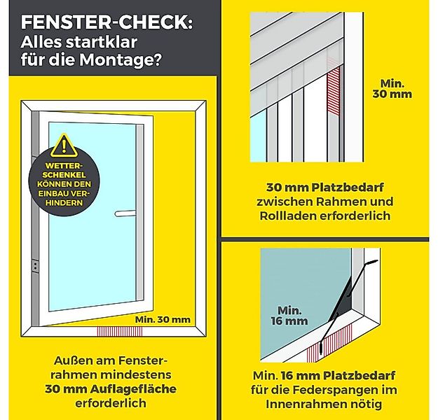EASYmaxx Insektenschutz-Fensterrahmen ausziehbares Teleskop-Insektenschutzg günstig online kaufen