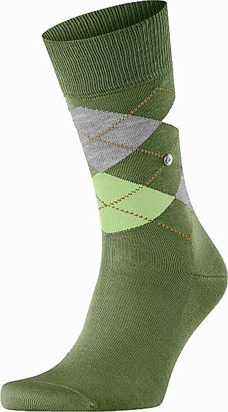 Burlington Manchester Socken Kariert Grün 7132 - Größe 40-46 günstig online kaufen