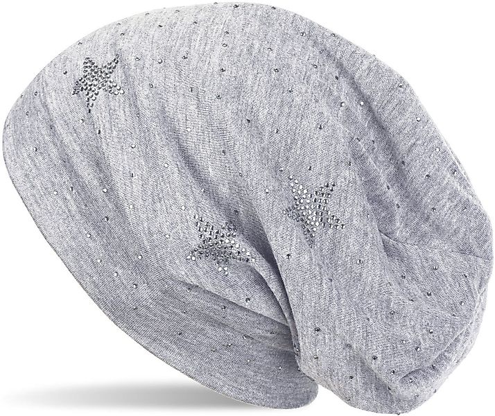 styleBREAKER Beanie Beanie mit Strass Sterne günstig online kaufen