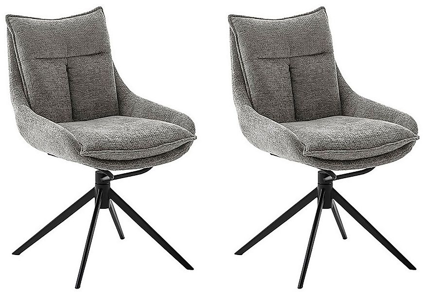 MCA furniture Esszimmerstuhl PARKER, (2er-Set), drehbar 360°, Dreh- & Schwi günstig online kaufen