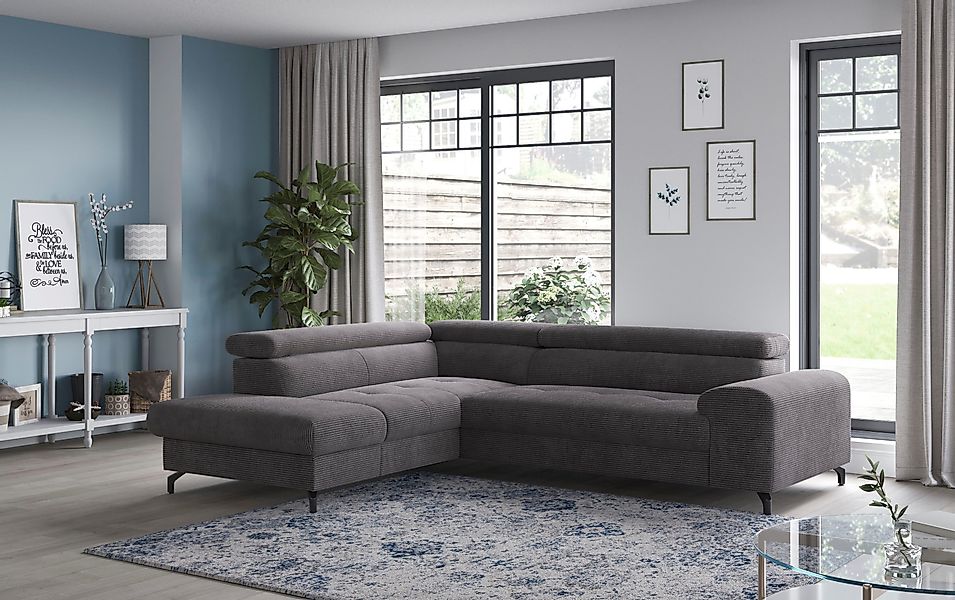 COTTA Ecksofa Aura L-Form, mit Schlaffunktion, günstig online kaufen