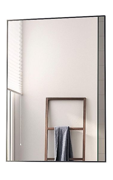 Boromal Spiegel eckig Wandspiegel Schwarz Bad Flur badezimmer Schlafzimmer günstig online kaufen
