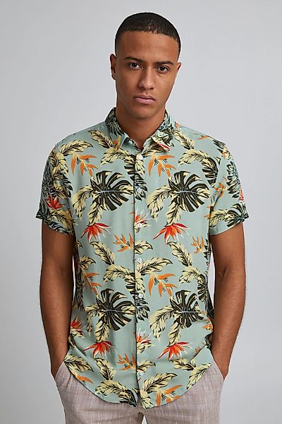 Blend Hawaiihemd "BHGawai" Stilvolles Hemd mit kurzen Ärmeln günstig online kaufen