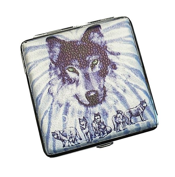 Westernlifestyle Aufbewahrungsbox Zigarettenetui Wolf Adler günstig online kaufen
