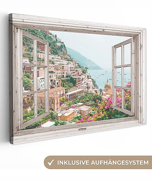 OneMillionCanvasses® Leinwandbild Ausblick - Italien - günstig online kaufen