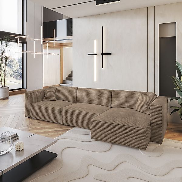 Masseno Ecksofa TOLMO mit Schlaffunktion L-Form, günstig online kaufen