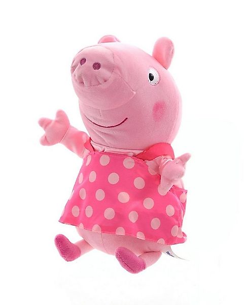 Play by Play Kuscheltier Peppa Wutz Plüschfigur (31cm) Peppa gepunktetes Kl günstig online kaufen
