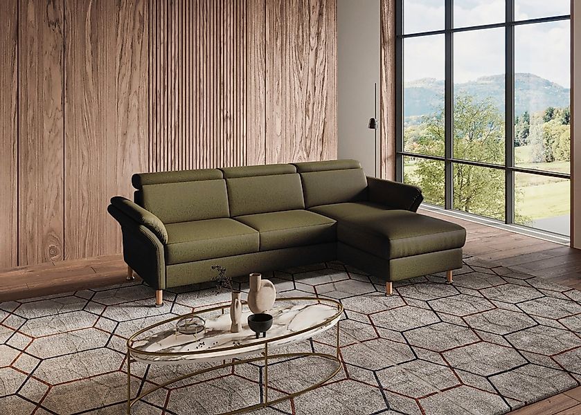 Home affaire Ecksofa »Calypso L-Form«, mit motorischen Funktionen im Sofa u günstig online kaufen