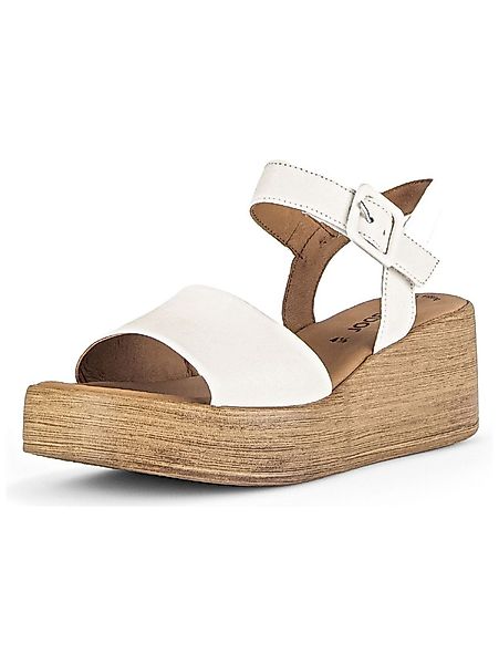 Gabor Sandalen Nappaleder Keilsandalette günstig online kaufen