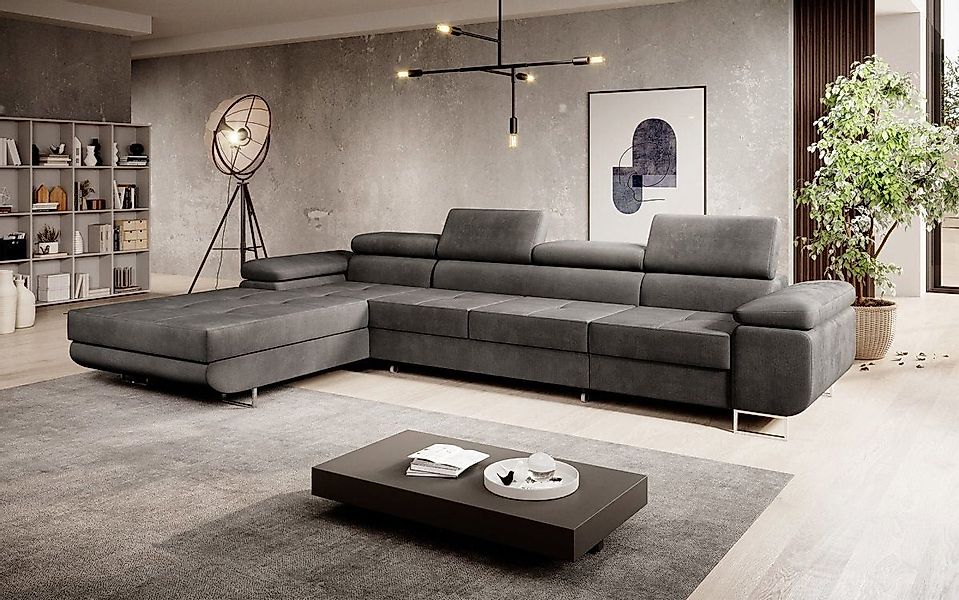 Luxusbetten24 Schlafsofa Designer Sofa Calvera Maxi, günstig online kaufen