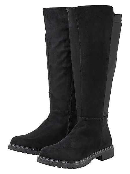 Sheego Große Größen Weitschaftstiefel mit Stretcheinsatz, günstig online kaufen
