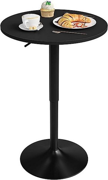 Woltu Bartisch (1-St), Stehtisch Drehtisch, MDF Partytisch, höhenverstellba günstig online kaufen