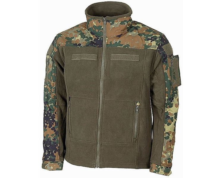 MFH Outdoorjacke Trekking Fleece-Jacke, "Combat", flecktarn günstig online kaufen