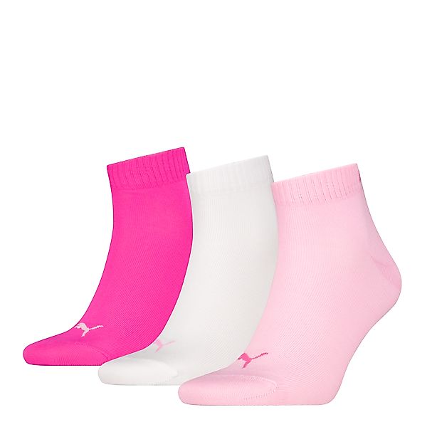 PUMA Kurzsocken "PUMA UNISEX QUARTER PLAIN 3P" 3 Paar, 3 Paar tlg. Atmungsa günstig online kaufen