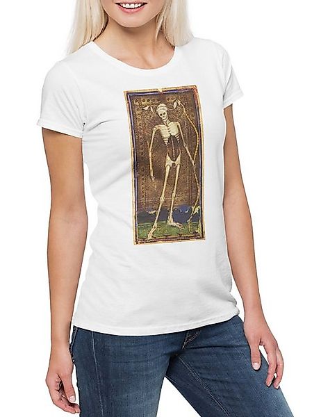 Urban Backwoods Print-Shirt Tarot Arcanum Death Damen T-Shirt Karte Karten günstig online kaufen