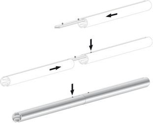 Liedeco Verbinder für Innenlaufprofile Ø 20 mm günstig online kaufen