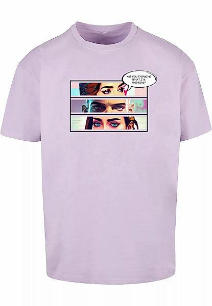 Merchcode T-Shirt "Merchcode Herren Thinking Comic Heavy Oversized Tee", (1 günstig online kaufen