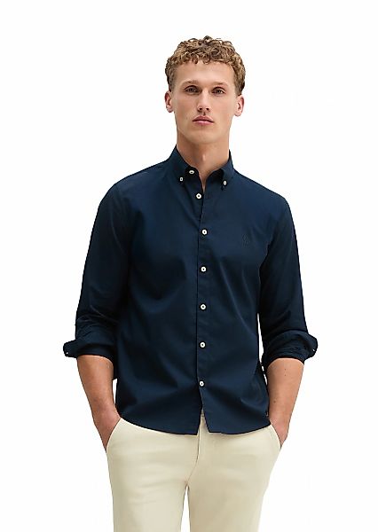 Marc OPolo Langarmhemd "aus Bio-Baumwolle" günstig online kaufen