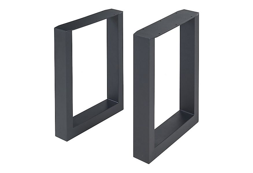 en.casa Tischgestell (2er Set), »Makers« 43x30 cm Stahl für Beistelltisch C günstig online kaufen