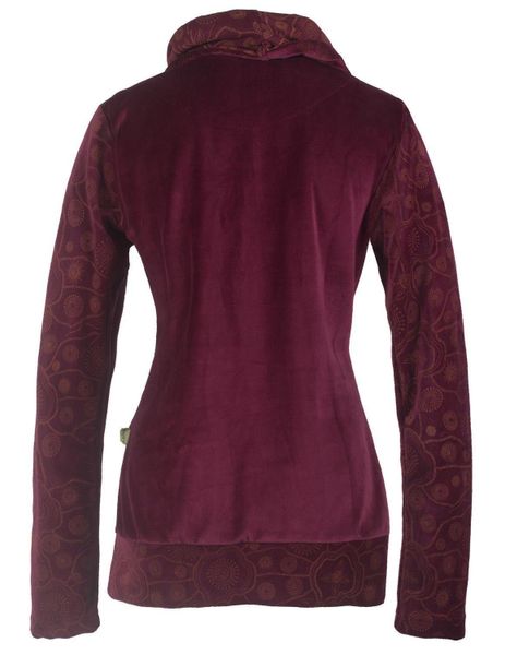 Vishes Sweater Rollkragen Samtpullover Sweater aus günstig online kaufen