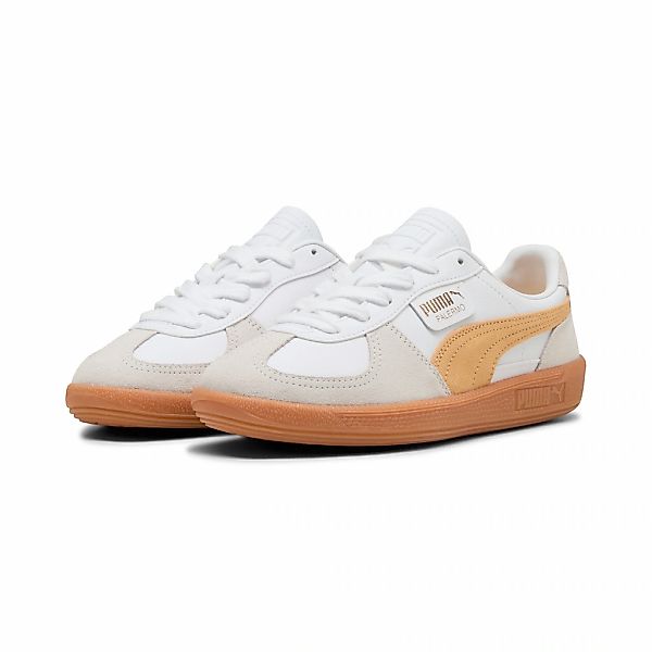 PUMA Sneaker "PALERMO LTH" mit Obermaterial aus Leder, mit Overlays aus Wil günstig online kaufen