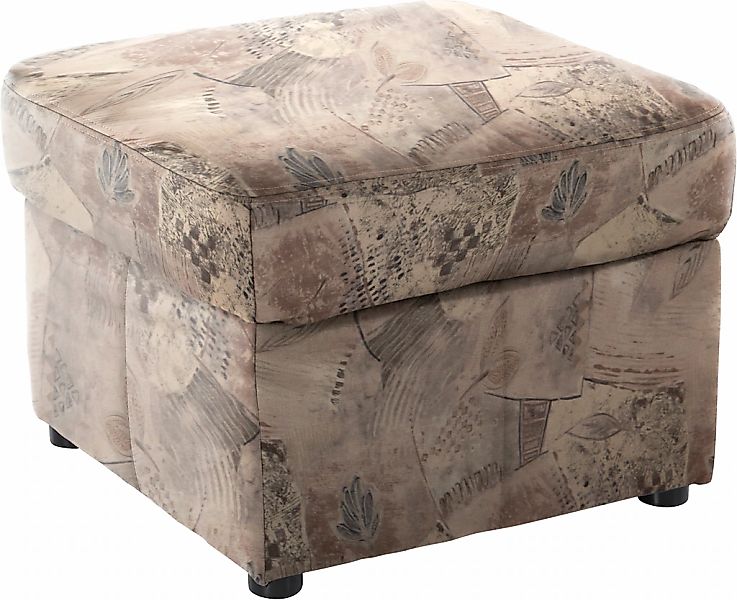 DOMO collection Polsterhocker "Bahia Sitzbelastung 140 kg", Belastbarkeit b günstig online kaufen