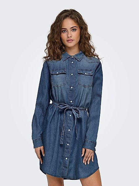 ONLY Midikleid ONLALEXA BELT DNM DRESS günstig online kaufen