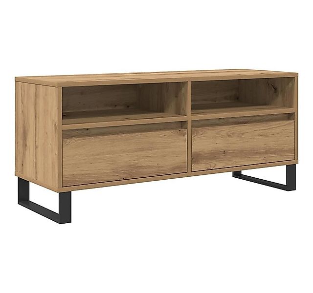 vidaXL TV-Schrank TV-Schränk mit Schubladen Artisan-Eiche 100 x 34,5 x 44,5 günstig online kaufen