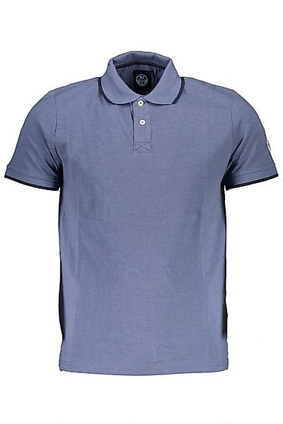 North Sails Poloshirt Elegantes Herren-Kurzarm-Poloshirt in Blau mit günstig online kaufen