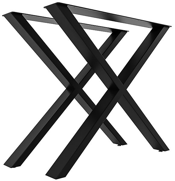 CLP Schreibtisch Tischbeine Swift, Vierkantprofil, Metall, günstig online kaufen