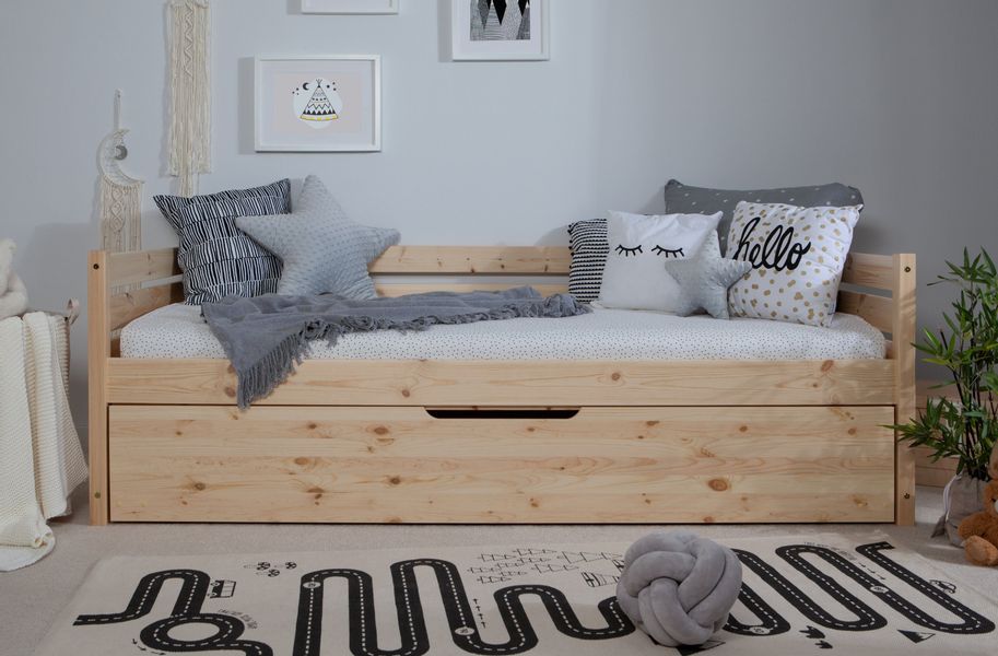 Ticaa Bettgestell Sofabett Naomi inkl. Ausziehbett, günstig online kaufen