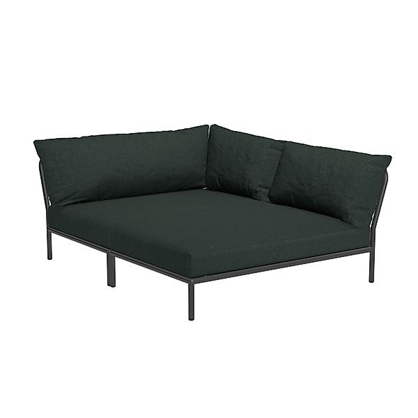 LEVEL2 Outdoor Eck-Sofa Lounge-Modul 5 Alpine Dunkelgrau Rechts günstig online kaufen