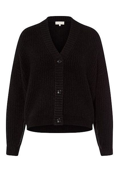 Les Lunes Strickjacke Margoot Kuschelig warmer Rippenstrick, V-Ausschnitt, günstig online kaufen
